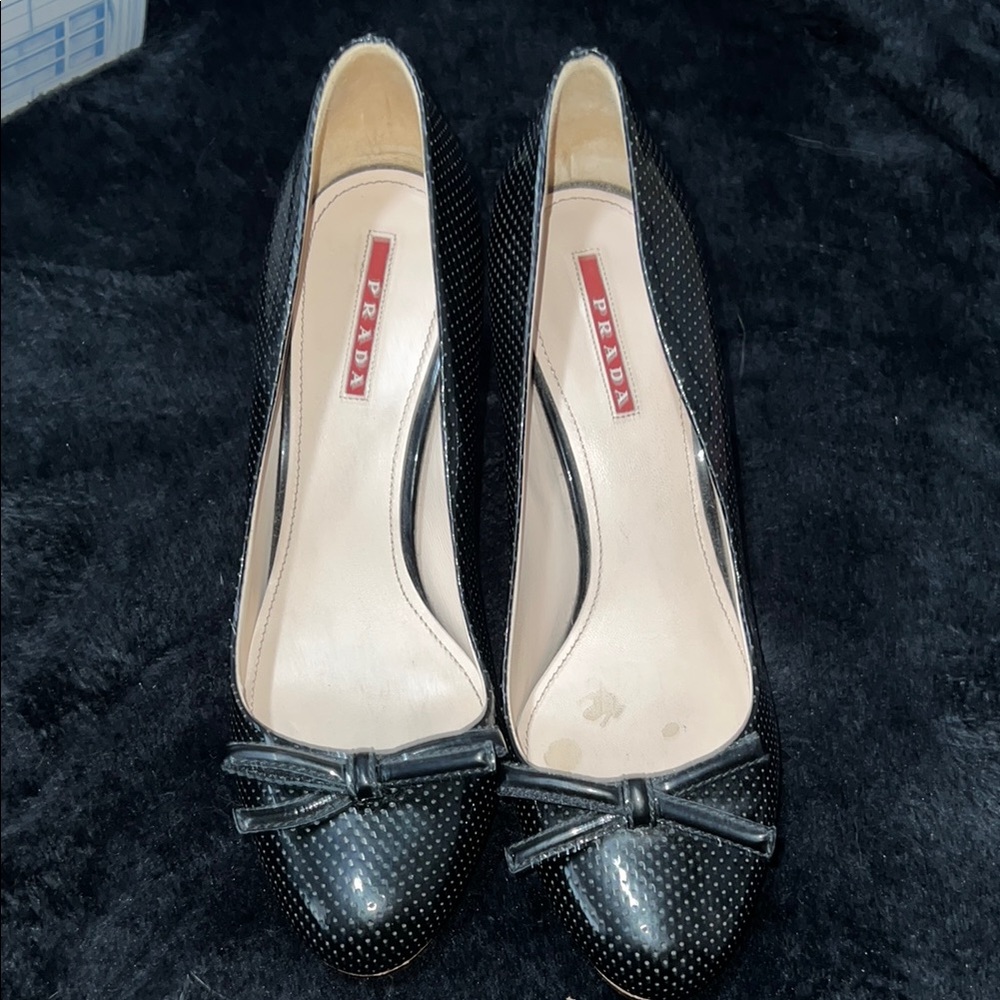 Prada Black Heels Timeless Elegance